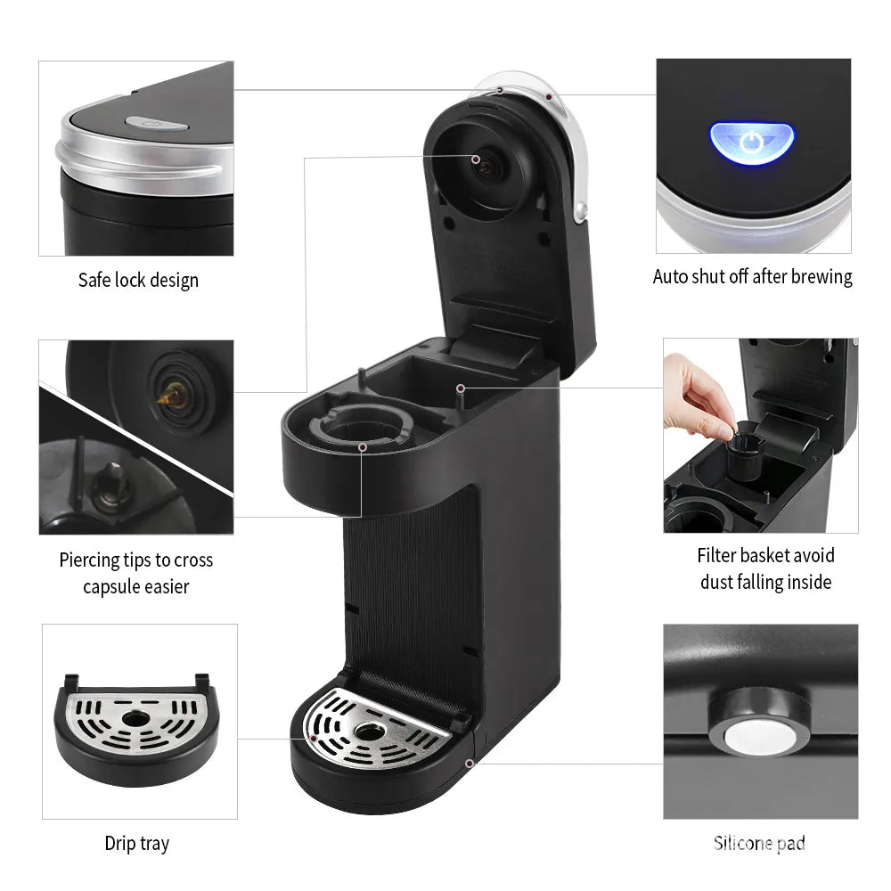 Household Portable Capsule Coffee Machine