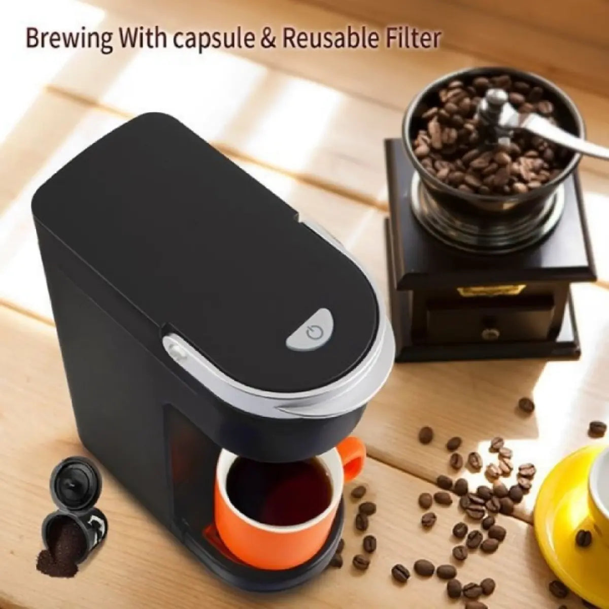 Household Portable Capsule Coffee Machine